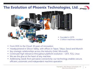 Unified Extensible Firmware Interface / Software / Phoenix Technologies / Google Chrome OS / Internet of Things / Unified EFI Forum / BIOS / System software / Computing