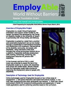 BRIEF  World Without Barriers Technology