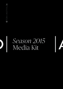 Season 2015 Media Kit 1|1  Media Release