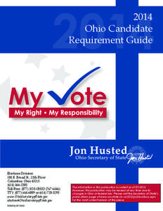 2014 Ohio Candidate Requirement Guide