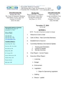 Naturopathic medicine / Doctor of Naturopathic Medicine / Naturopathy / Bastyr University / California Naturopathic Doctors Association / Agenda / Quorum / Minutes / Committee / Alternative medicine / Parliamentary procedure / Meetings