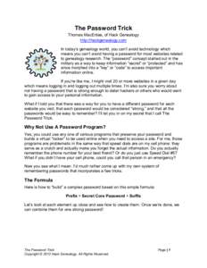 Microsoft Word - SYLLABUS The Password Trick.doc