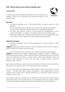 Environment / Earth / Fishing / Marine reserves of New Zealand / Marine protected area / Marine park / Marine spatial planning / Marine reserve / Fisheries management / Fisheries science / Oceanography / Marine conservation