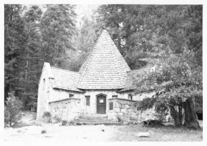 Le Gonte Memorial Lodge, from the northeast Yosemite National Park NFS photo by Laura Soulliere Harrison