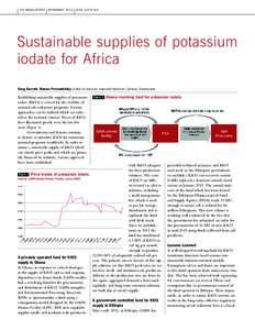 Iodised salt / Potassium compounds / Iodate / Potassium iodate / Tax / Revolving fund / Matter / Chemistry / Edible salt / Endocrinology