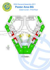 EGU General AssemblyPoster Area BG Green Level – First Floor
