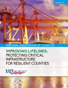 NOVEMBER[removed]National Association of COunties Improving Lifelines: Protecting Critical