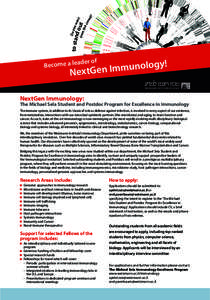 Medical education / Systems immunology / Michael Sela / Immune system / Outline of immunology / Immunology / Medicine / Education