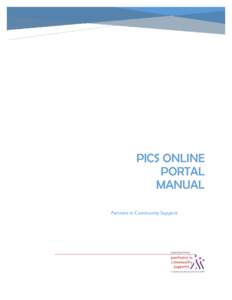 PiCS Online portal manual