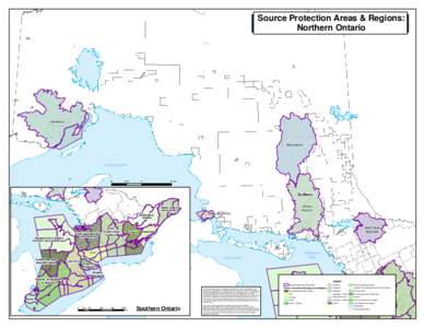 Source Protection Areas & Regions: Northern Ontario Lakehead  Mattagami