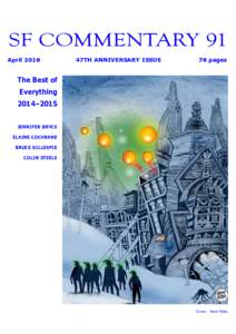 SF COMMENTARY 91 April 2016 47TH ANNIVERSARY ISSUE  76 pages