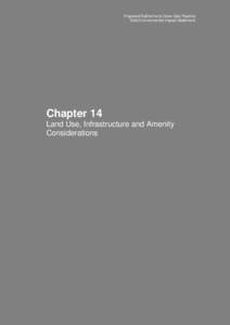 Microsoft Word - Ch 14 Land use infrastructure and amenity