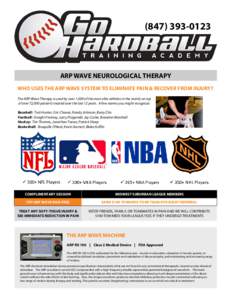 Microsoft Word - AVOID TOMMY JOHN SURGERY WITH ARP WAVE TREATMENTS.doc