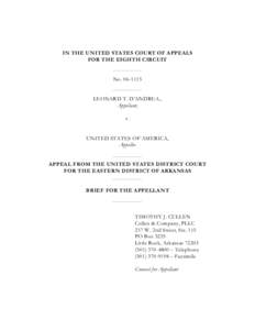 Law / United States v. Booker / Appeal