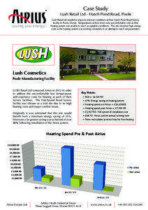 Case Study Lush Retail Ltd - Hatch Pond Road, Poole