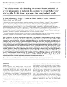 Human Reproduction Vol.22, No.5 pp. 1310–1319, 2007  doi:humrep/dem003 Advance Access publication February 20, 2007