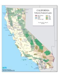 California Tribal & Federal Lands