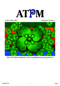 ATPM[removed]March 2011 Volume 17, Number 3