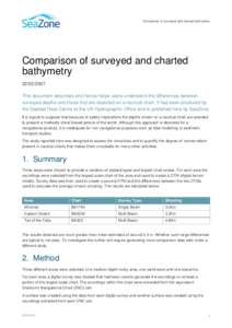 Microsoft Word - RT002-Comparison of survey & Charted Bathymetry.docx