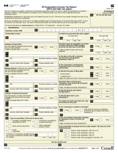 T2 Corporation Income Tax Return.
 2013 and later tax years.