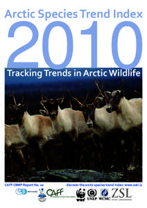 2010  Arctic Species Trend Index Tracking Trends in Arctic Wildlife