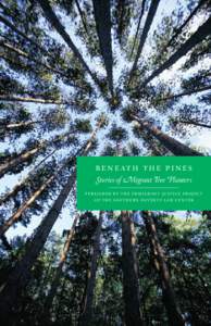 b e n e at h the pines Stories of Migrant Tree Planters published by the immigrant justice project of the southern poverty law center  
