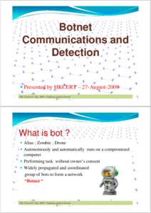 Microsoft PowerPoint - botnet_detection2009.ppt