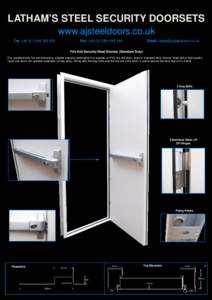 LATHAM’S STEEL SECURITY DOORSETS www.ajsteeldoors.co.uk Tel: +[removed]050