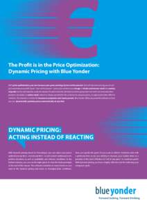 Economics / Price / Retail / Online shopping / Market price / Predictive analytics / Time-based pricing / Pricing strategies / Pricing science / Pricing / Marketing / Business