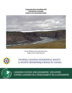 Coppermine River / Great Slave Lake / Mackenzie River / Lesson plan / Northwest Territories / Dogrib people / Lesson / Physical geography / Teaching / Geography of Canada