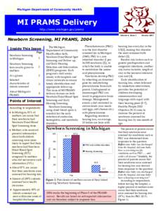 Mental retardation / Phenylketonuria / Newborn screening / Infant / Screening / Neonatal intensive care unit / Guthrie test / Hyperphenylalanemia / Health / Medicine / Pediatrics