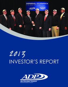 INVESTOR’S REPORT  2 2013 ADP Board of