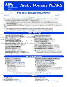 Alaska Outer Continental Shelf EPA Air Permits Information Sheet