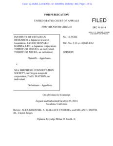 Case: [removed], [removed], ID: [removed], DktEntry: 360, Page 1 of 51  FOR PUBLICATION UNITED STATES COURT OF APPEALS  FILED