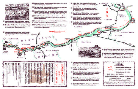 Western United States / Lewis and Clark Expedition / Celilo Falls / Columbia River / Great Falls / Sacagawea / The Dalles /  Oregon / Confluence Project / Cape Disappointment State Park / Oregon / Geography of the United States / Columbia River Gorge