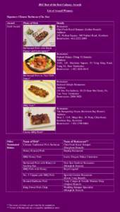 List of Winning Dishes E _Cha Siu_