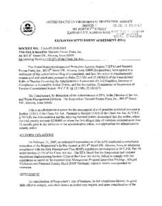 consent agreement, marzetti frozen pasta inc, altoona, iowa, january 3, 2008, caa[removed]