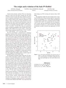 The origin and evolution of the halo PN BoBn1 OTSUKA, Masaaki TAJITSU, Akito, IZUMIURA, Hideyuki  (Space Telescope Science Insititute)