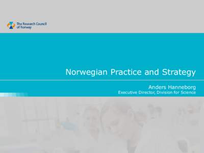 Norwegian Practice and Strategy