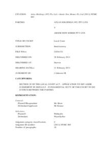 Default judgment / Judgment / Lawsuit / Plaintiff / Federal Rules of Civil Procedure / Prejudice / Defense / Roslyn Atkinson / Pando v. Fernandez / Law / Legal terms / Civil procedure