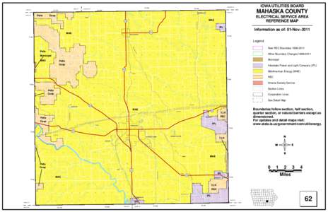 Alliant Energy / Iowa / Economy of the United States / Mahaska County /  Iowa / Poweshiek County /  Iowa / Pella