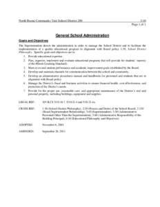 North Boone Community Unit School District[removed]:10 Page 1 of 1  General School Administration