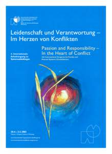 Internationale Arbeitsgemeinschaft Systemische Lösungen nach Bert Hellinger e.V. und Institut für Systemaufstellungen Würzburg