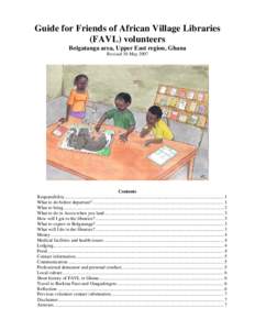 Microsoft Word - guide for volunteers in Bolgatanga area.doc