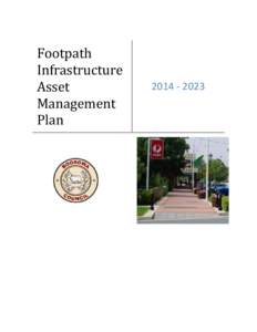 Microsoft Word - Footpath Infrastructure Asset Management Plan v2 Adopted 27 May 2013