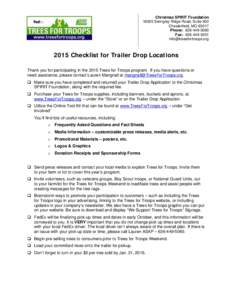 Microsoft Word - Checklist-Trailer_Drops2015