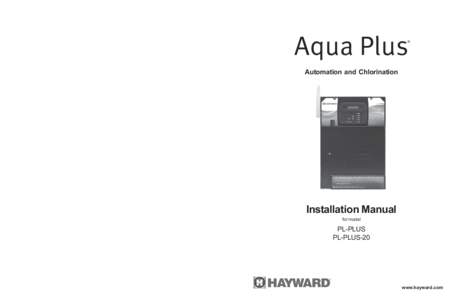 Aqua Plus Programming Flow Chart default menu settings menu  spa heater1 temperature