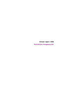 XXXXXXX  Annual report 1998