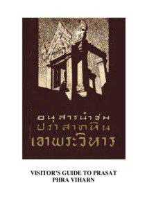 Preah Vihear Temple / Ubon Ratchathani Province / Kantharalak District / Provinces of Thailand / Asia / Sisaket Province