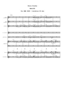 Felix Profos Schrift for MAE 2006 | duration 20 min tenor recorder
